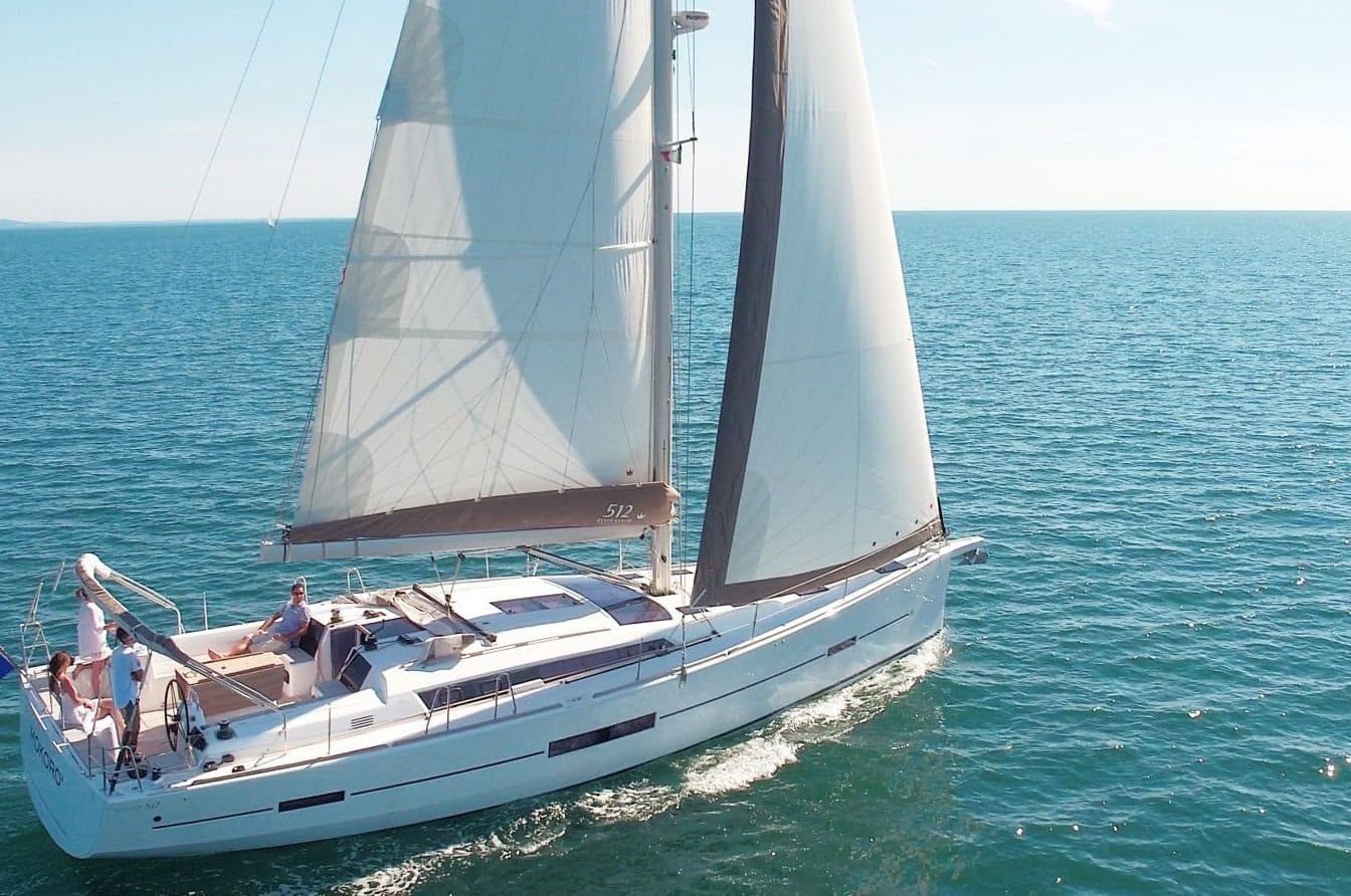 Dufour 512 Grand Large · Fora Nirvis 3 — available for charter